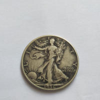 Сребърна Монета HALF DOLLAR 1936 , снимка 5 - Нумизматика и бонистика - 36400763