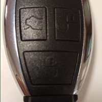Преходна хромирана кутийка за ключ Mercedes , снимка 7 - Аксесоари и консумативи - 44484108