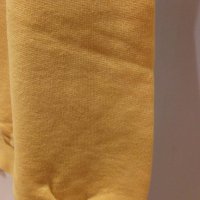 Жилетка Benetton size XL, 100% памук, жълт цвят, снимка 4 - Детски пуловери и жилетки - 42206686