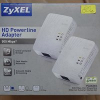 ZyXEL PLA4201 500 Mbps Powerline Ethernet адаптер, снимка 6 - Мрежови адаптери - 41788169