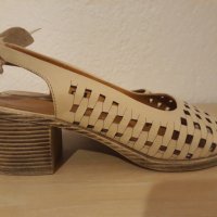 Бежови сандали,естествена кожа от MatStar, снимка 2 - Сандали - 42331769
