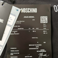 Дамска тениска на Moschino , снимка 3 - Тениски - 44768145