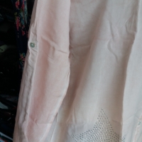 Бледорозова риза без закопчаване - ХЛ/2ХЛ размер , снимка 6 - Ризи - 36103939