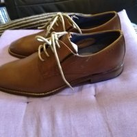 Daniel Hechter paris естествена кожа маркови френски обувки №40 стелка 25.2см нови, снимка 2 - Официални обувки - 41817918