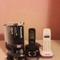 Безжичен Домашен телефон Panasonic , снимка 1 - Стационарни телефони и факсове - 40812840