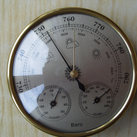 Барометър. Уред за прогнозиране на времето.  Българско упътване, снимка 10 - Други стоки за дома - 44594784