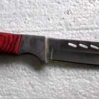 Нож с кания Японска стомана, снимка 1 - Антикварни и старинни предмети - 33966062