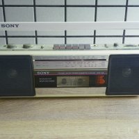 Мини стерео касетофон SONY CFS-210L, снимка 1 - Радиокасетофони, транзистори - 41897898