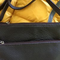 Малка кожена чанта. Кафява чантичка през рамо. Естествена кожа , снимка 3 - Чанти - 39637018