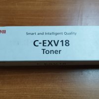 Canon C-EXV18 тонер касета - ОРИГИНАЛНА ЧЕРНА, снимка 6 - Консумативи за принтери - 41376634