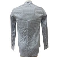 мъжка риза CALVIN KLEIN размер S каре бяло синьо, снимка 3 - Ризи - 44569651