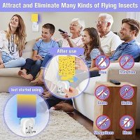 Нов Електрически капан за летящи насекоми, комари с ултравиолетова светлина , снимка 4 - Други стоки за дома - 42055317