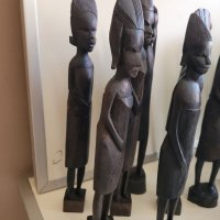 Африканси статуетки Антики НАМАЛЕНИ, снимка 10 - Антикварни и старинни предмети - 41323672