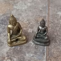 Две уникални миниатюри на Буда, снимка 1 - Колекции - 41826187