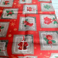 Покривка за маса -тишлайфер -Коледа и калъфки за декоративни възглавнички, снимка 3 - Покривки за маси - 38605441