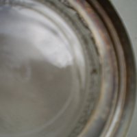 Винтидж кошница филигран със стъкло маркирана ЮММЕТ, снимка 12 - Други ценни предмети - 41819208