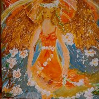 Картина Ангел на радостта, снимка 1 - Картини - 35826462