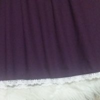 КРАСИВА рокля в цвят вино с бродерия и бяла дантелка за гръдна обиколка от 102см до 116см, снимка 8 - Рокли - 42322115
