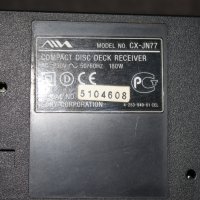 стерео аудио уредба АIWA JAX-N77 без колони, за смяна крайно стъпало=120лв, снимка 8 - Аудиосистеми - 44180074