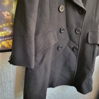 Черно елегантно палто , снимка 4 - Палта, манта - 38763242