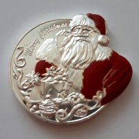 Коледна монета за късмет, снимка 1 - Колекции - 41975785