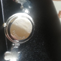 Kimio - Дамски часовник, Циферблат с кристали, снимка 4 - Дамски - 36126424