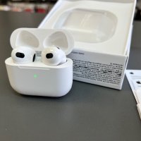 СлуСшалки безжични AirPods 3 с кутйка за безжично зареждане, снимка 2 - Слушалки, hands-free - 42180940