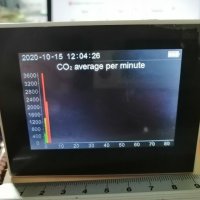 Детектор за въздух 3-в-1 CO2,температура и влажност, снимка 16 - Друга електроника - 40705153