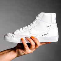 маратонки /кецове Nike Blazer Mid 77 White номер 39 , снимка 8 - Маратонки - 40998756