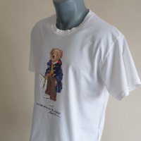 POLO Ralph Lauren Bear Cotton Womens Size L НОВО! ОРИГИНАЛ! Дамска Тениска!, снимка 9 - Тениски - 44480729