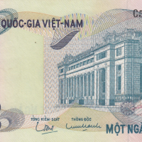 1000 донги 1971, Южен Виетнам, снимка 1 - Нумизматика и бонистика - 36282697