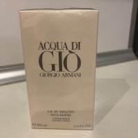 Armani acqua di gio 100 мл EDT Barcode , снимка 1 - Мъжки парфюми - 41968464