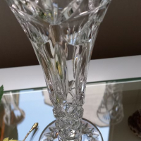 Кристална ваза, снимка 6 - Вази - 36212770