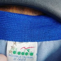 Италия 1986-1990 Diadora Vintage Italy оригинална ретро футболна тениска фланелка Национален отбор , снимка 3 - Тениски - 41512239