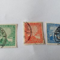 Пощенска марка 3бр - Германия райх 1925, снимка 1 - Филателия - 40020746