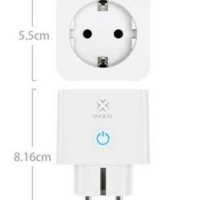 WOOX R6087-4 броя контакти Smart Plugs EU, Schuko, снимка 2 - Друга електроника - 41623185