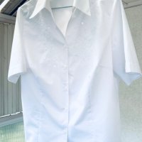 Красива бяла риза/блуза ERFO Германия, снимка 13 - Ризи - 41517870