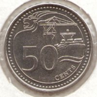 Singapore-50 Cents-2013-KM# 348, снимка 1 - Нумизматика и бонистика - 18046038