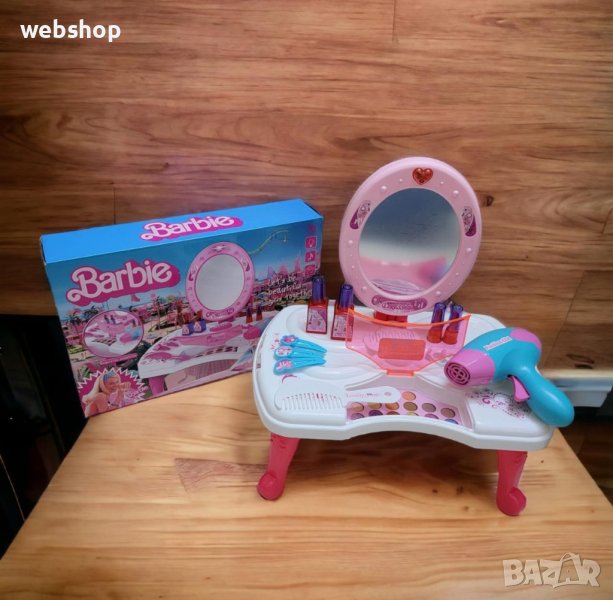 ПРОМО! Детска тоалетка маса за гримиране Гримьорна за малки принцеси, снимка 1