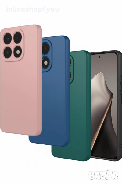 Матов Силиконов Кейс за Xiaomi 15T / Pro със защита около камерите, снимка 1