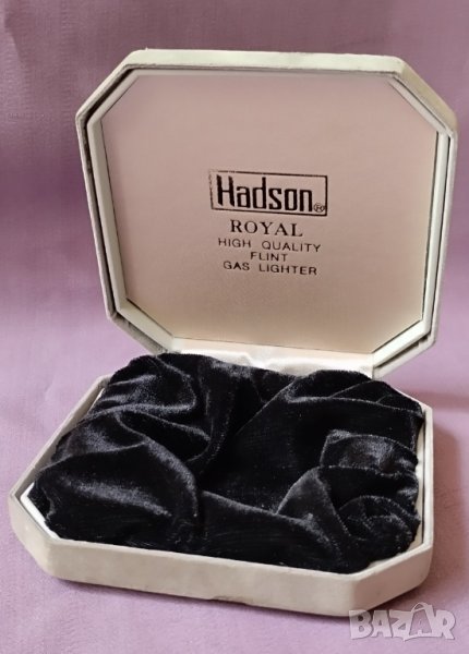 стара, метална кутия от запалка - Hadson, снимка 1