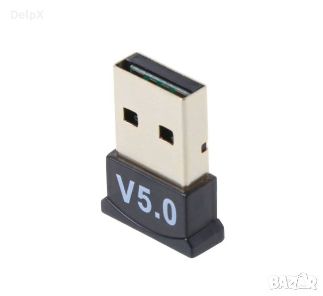 Bluetooth Dongle, блутууд 5.0, приемник за аудио музика, USB, 20m, снимка 1