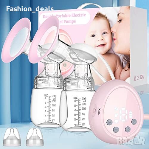 Нова Двойна Електрическа помпа за кърма/3 режима 9 нива LED дисплей/Майки, снимка 1