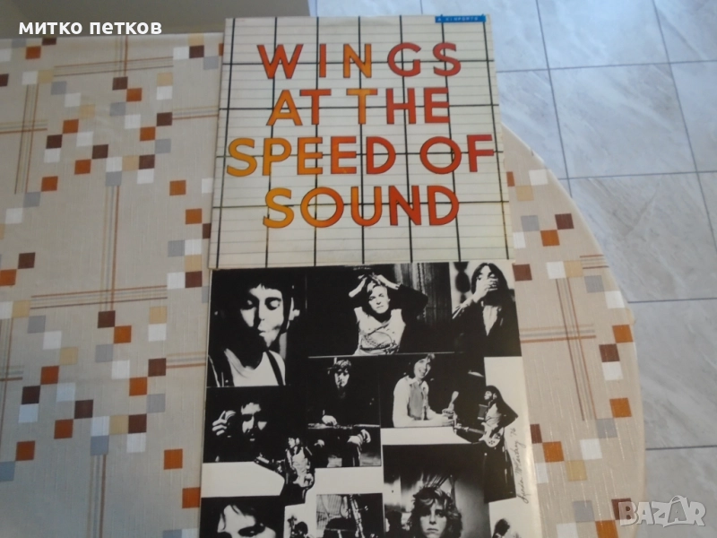 lp Wings-at the speed of sound, снимка 1