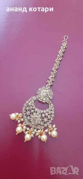 Тика -  Индийско украшение за чело- Т-4-Р, снимка 1