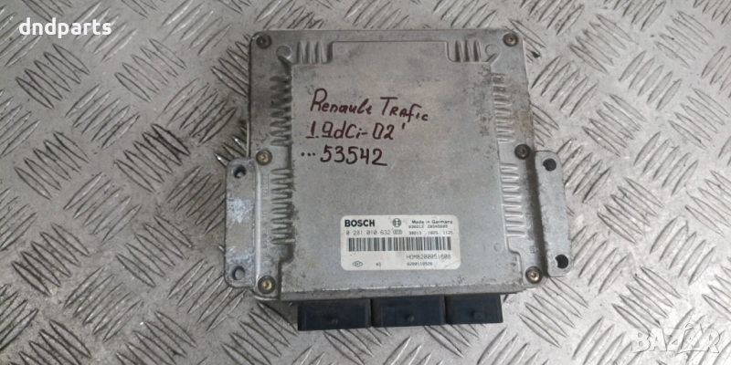 Компютър Renault Traffic 1.9DCI 2002г. 0281010632	, снимка 1