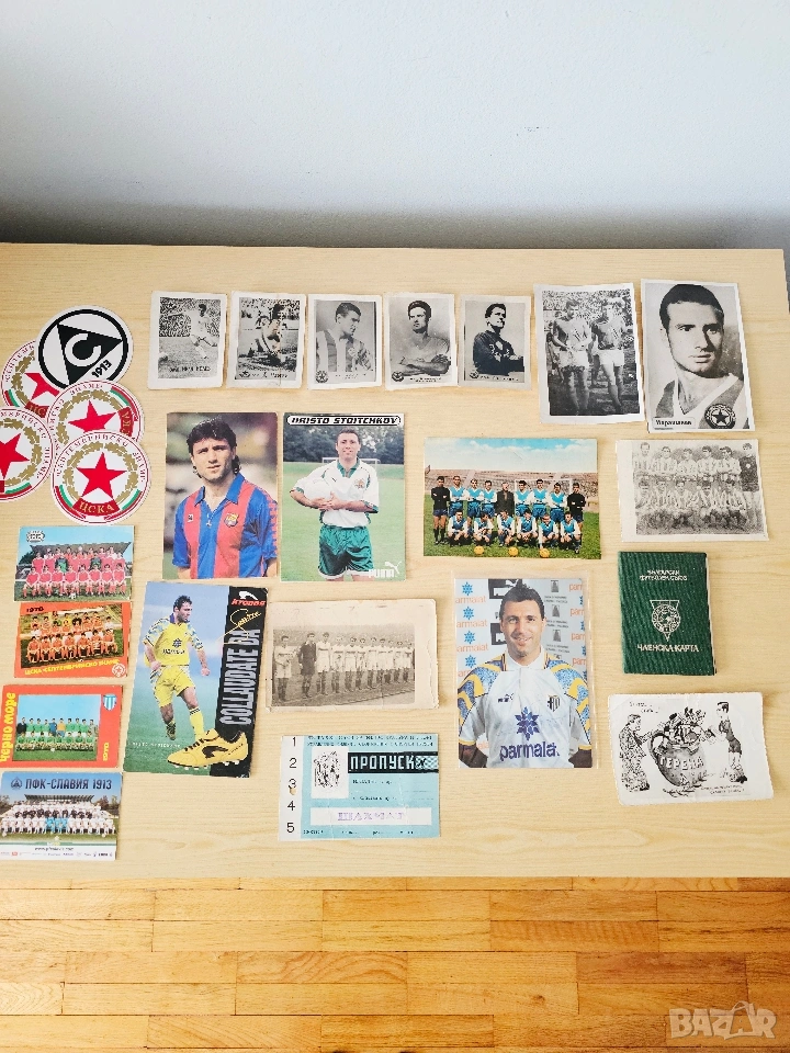 Футбол билети пропуски картички и др, снимка 1