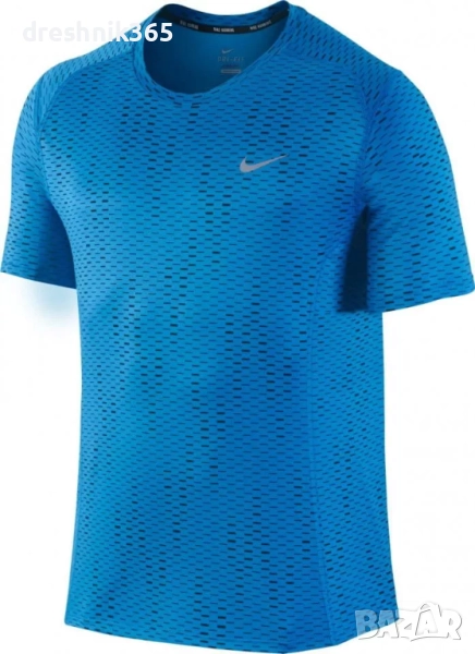 NIKE Dri-Fit Running Тениска/Мъжка M, снимка 1