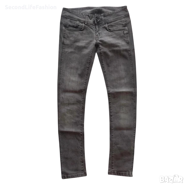 Дамски черни тесни дънки G-Star Raw с цип, размер 27, снимка 1