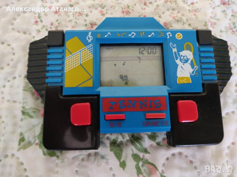 Джобна електронна игра от близкото минало, тенис, снимка 1